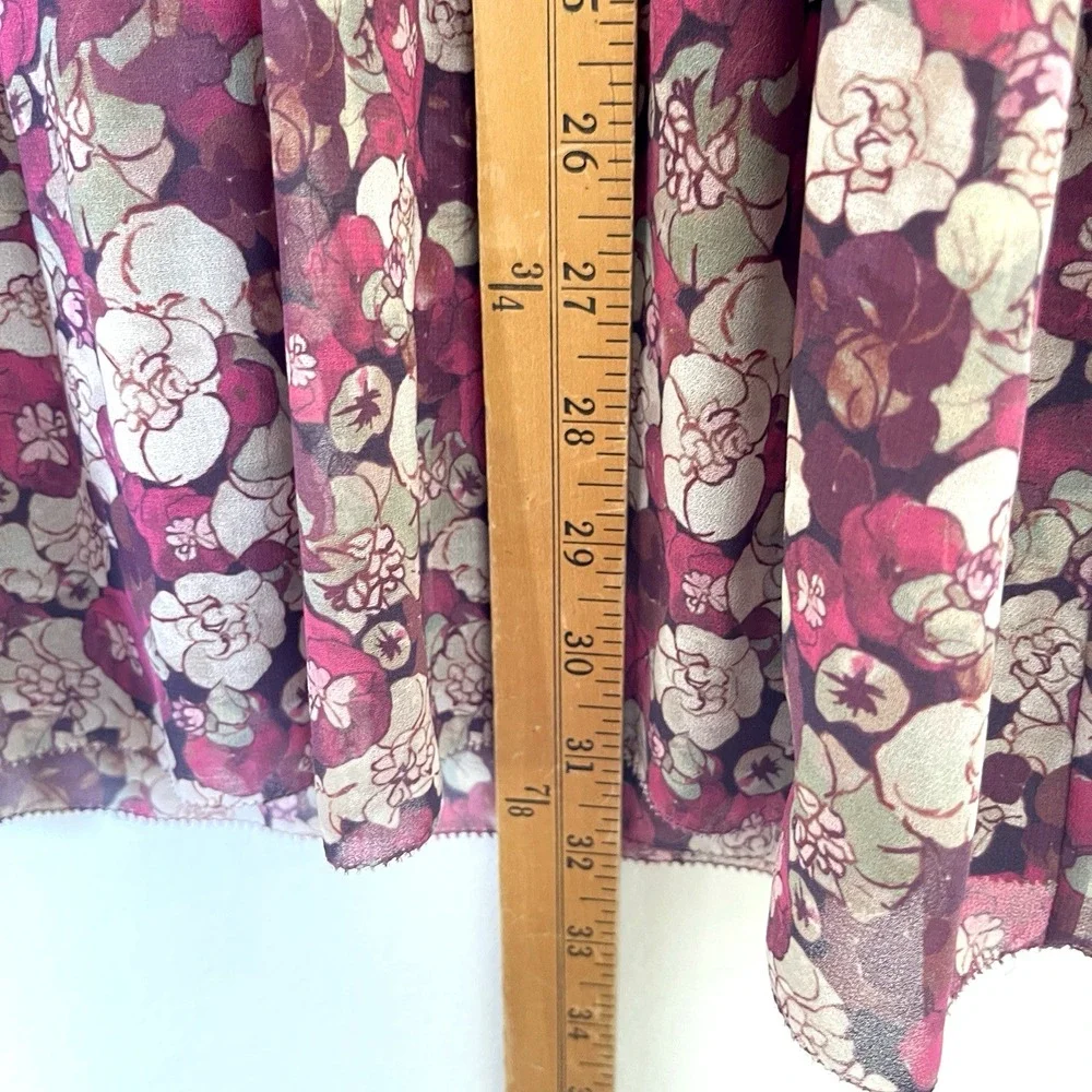 Wilfred By Aritzia Womens Floral Daydreamer Mini Dress Size XS Cottagecore
